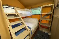 Safari tent bedroom