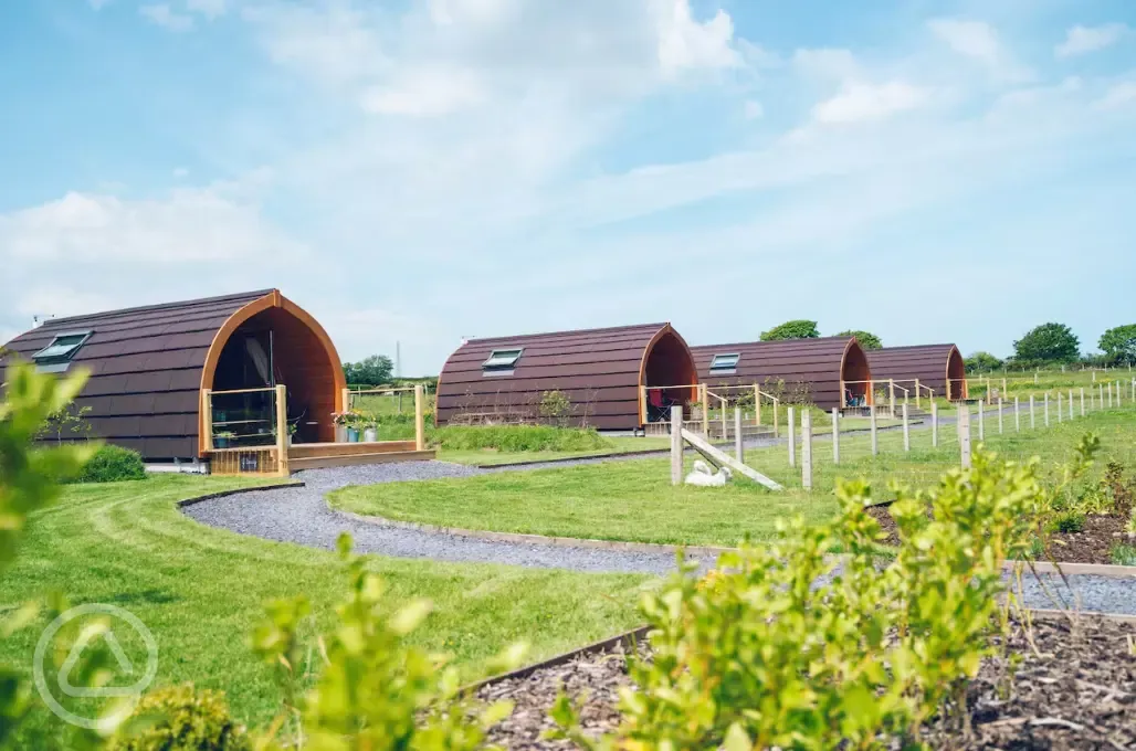 Ensuite glamping pods 