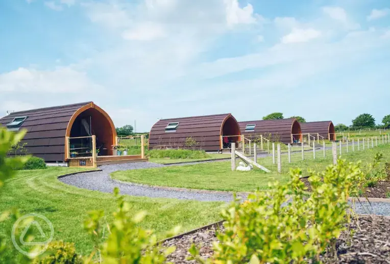 Ensuite glamping pods 