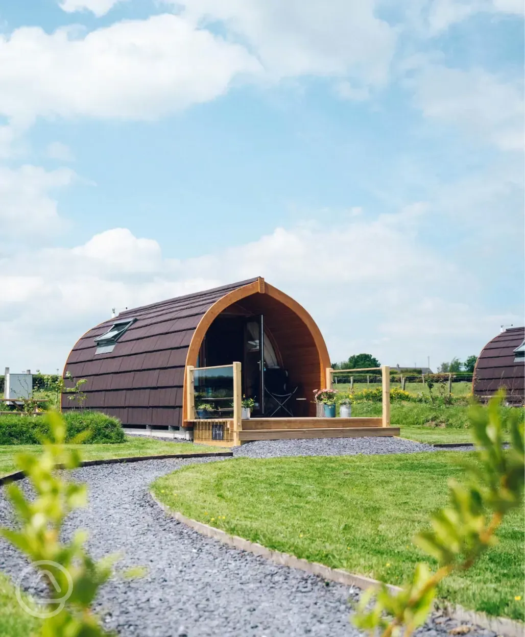 Ensuite glamping pod