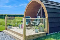 Ensuite glamping pod