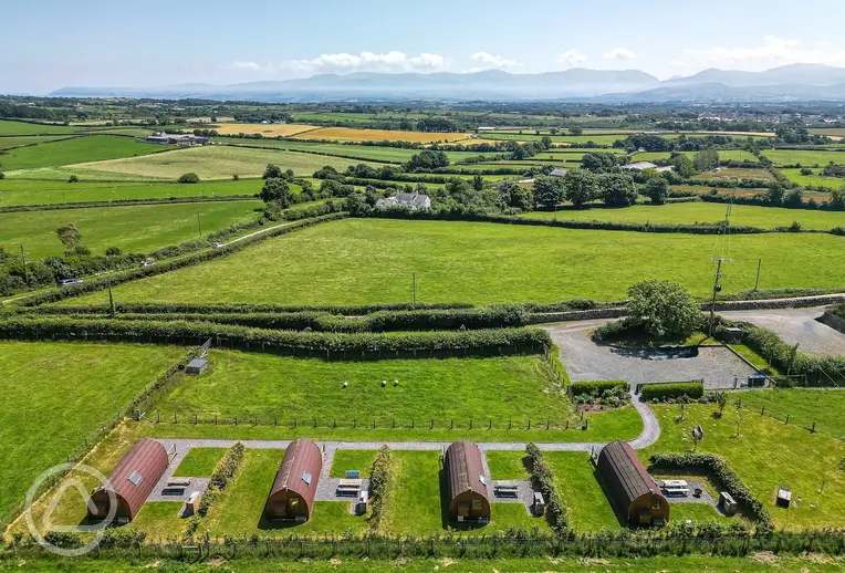 Ensuite glamping pods 