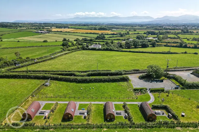 Ensuite glamping pods 