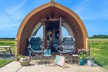 Ensuite glamping pod 