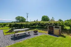 Ensuite glamping pod private fire pit and benches Ensuite glamping pod private fire pit and benches