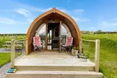 Ensuite glamping pod