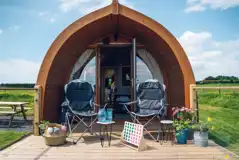 Ensuite glamping pod 