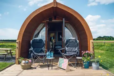 Ensuite glamping pod 