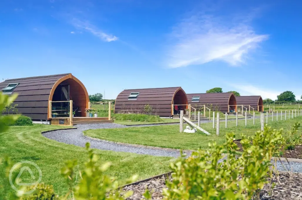 Ensuite glamping pods 