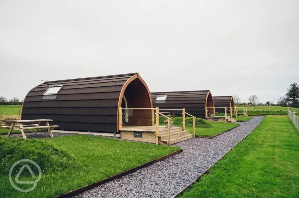 Ensuite glamping pods