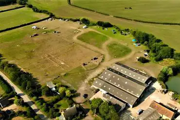 Aerial of the site