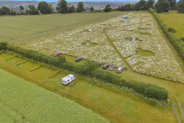 Non electric grass tent and touring pitches