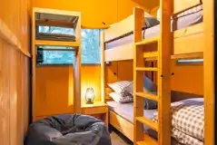Lime and Rowan safari tent bunk room