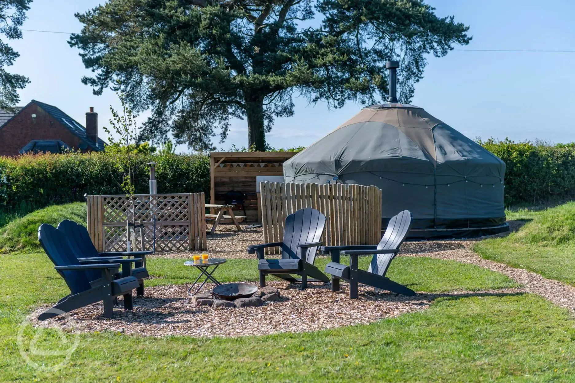 Yurt exterior