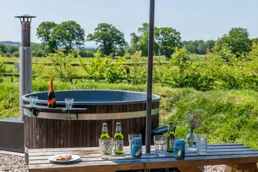 Private hot tubs