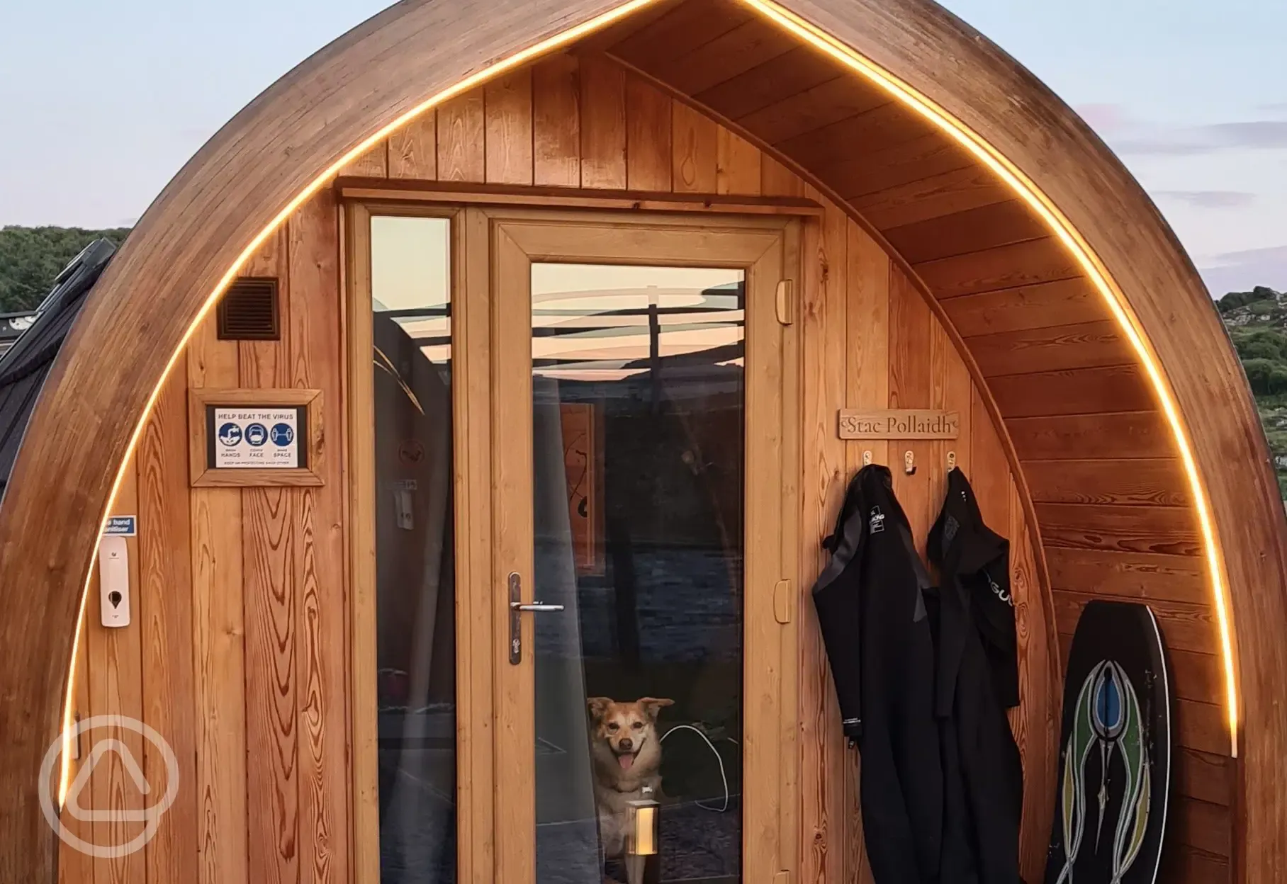 Glamping pod