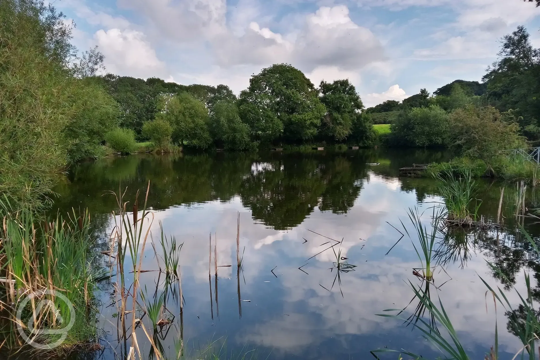 Private fishing lake