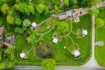 Aerial of Glamp and Tipple