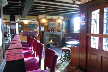 Bar area of the pub