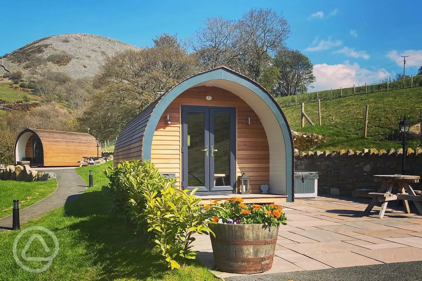 Glamping pods