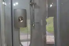 Ensuite glamping pod shower Ensuite glamping pod shower