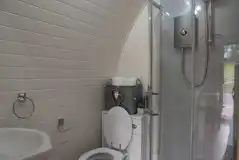 Ensuite glamping pod bathroom Ensuite glamping pod bathroom