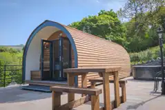 Large glamping pod