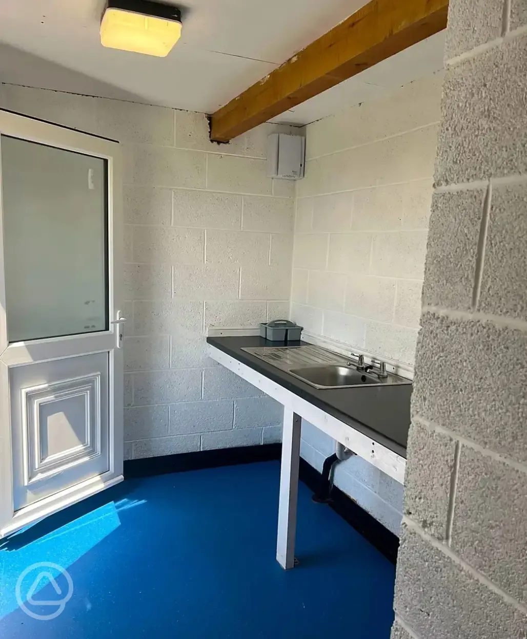 Washing up area