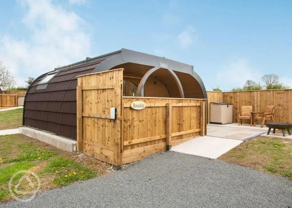 Glamping pod 