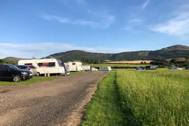 Hardstanding and grass pitches 