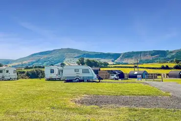 Hardstanding and grass pitches 