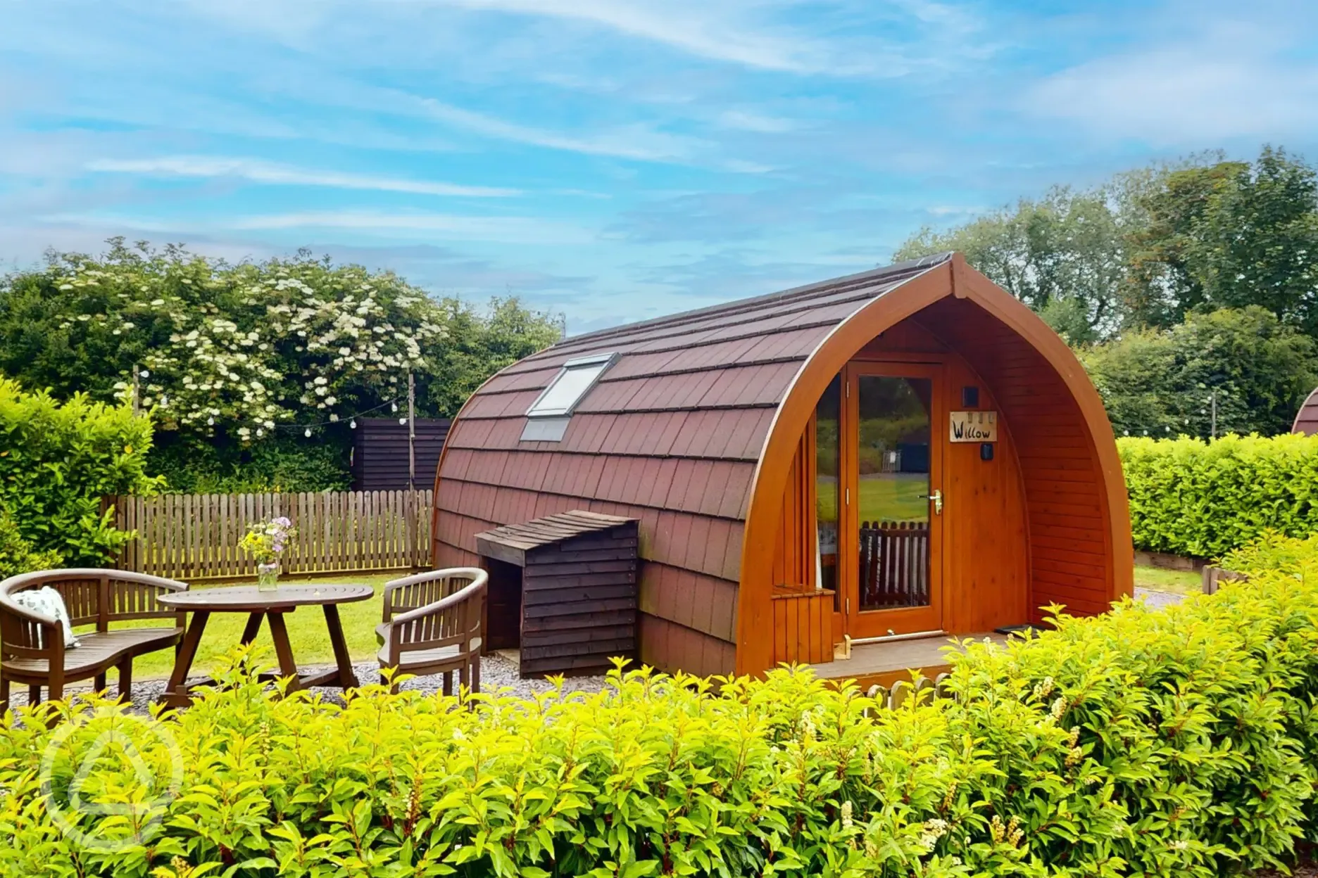 Bramble and Willow glamping pods