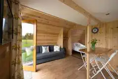 Blossom glamping pod - interior