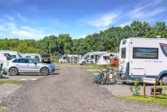 Electric hardstanding pitches for caravans, campervans and motorhomes Electric hardstanding pitches for caravans, campervans and motorhomes
