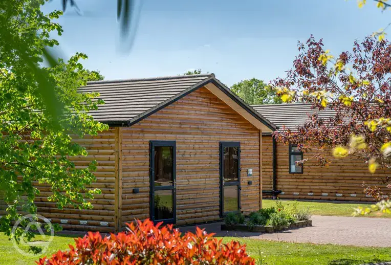 Glamping cabin onsite