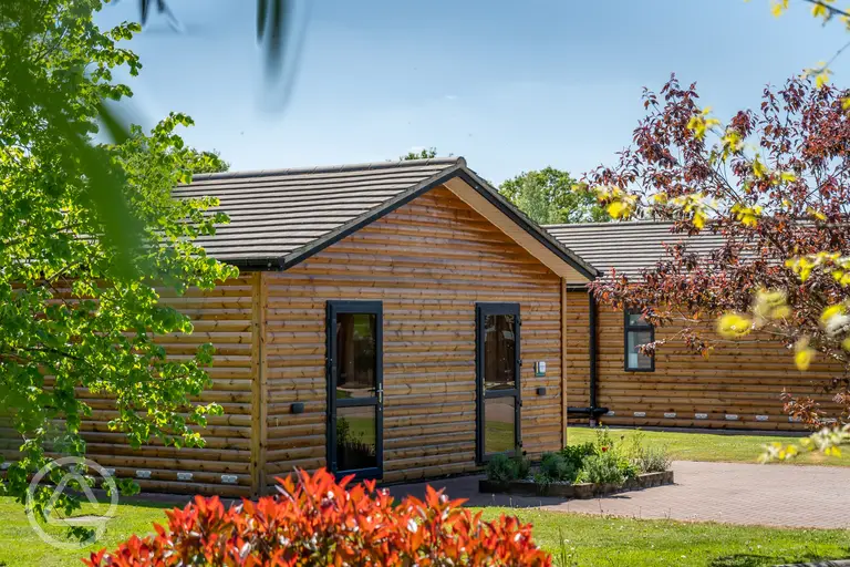 Glamping cabin onsite