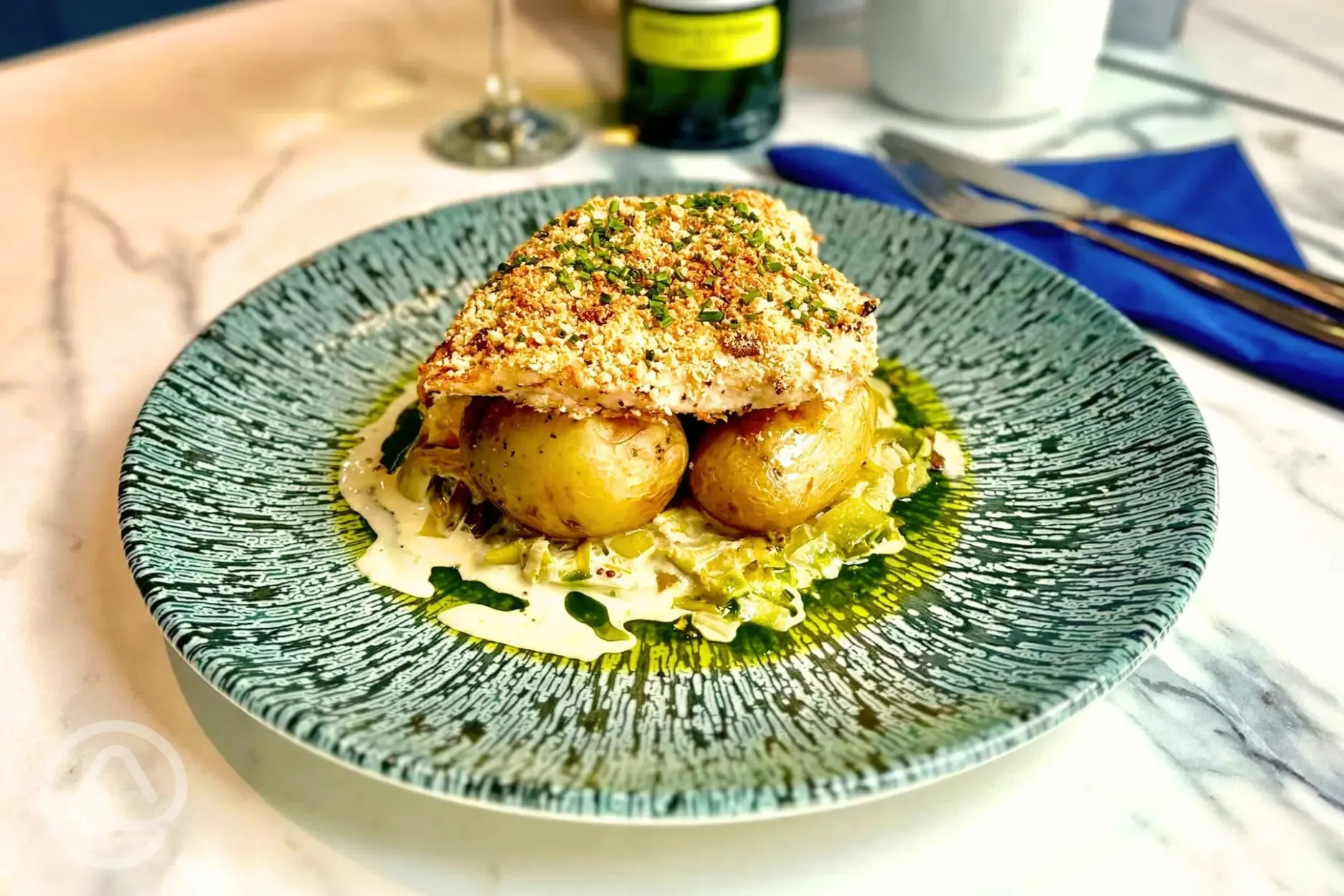 Gastro pub style menu