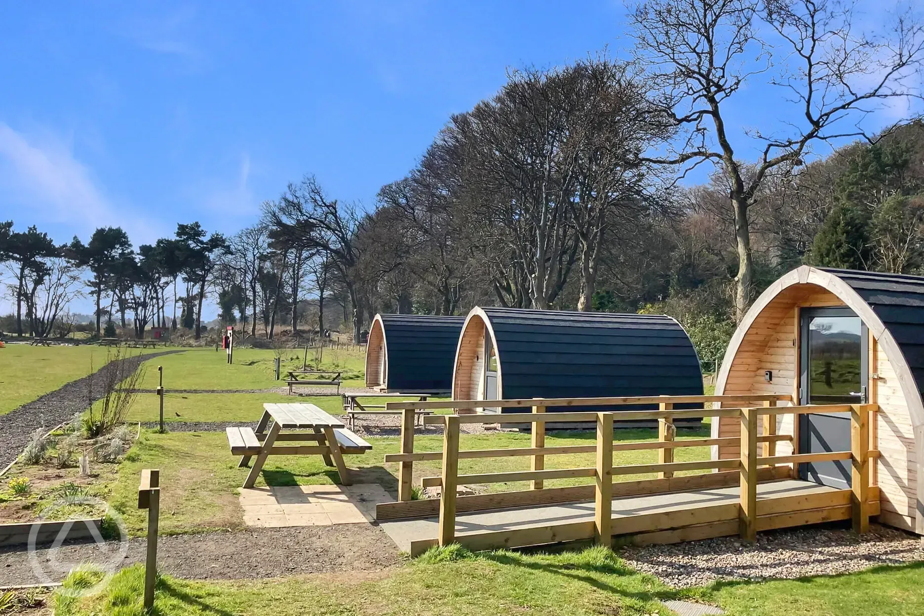 Glamping pods