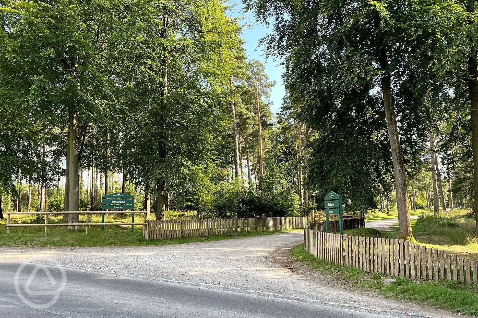 Site entrance