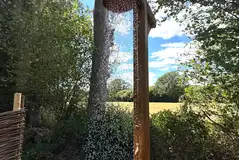 Hever dome outdoor shower