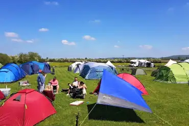 Non electric tent pitches - The Old Apiary Field