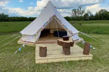 Bell tents for hire 