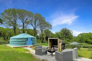 Real Glamping at the Fir Hill, Colan, Newquay, Cornwall