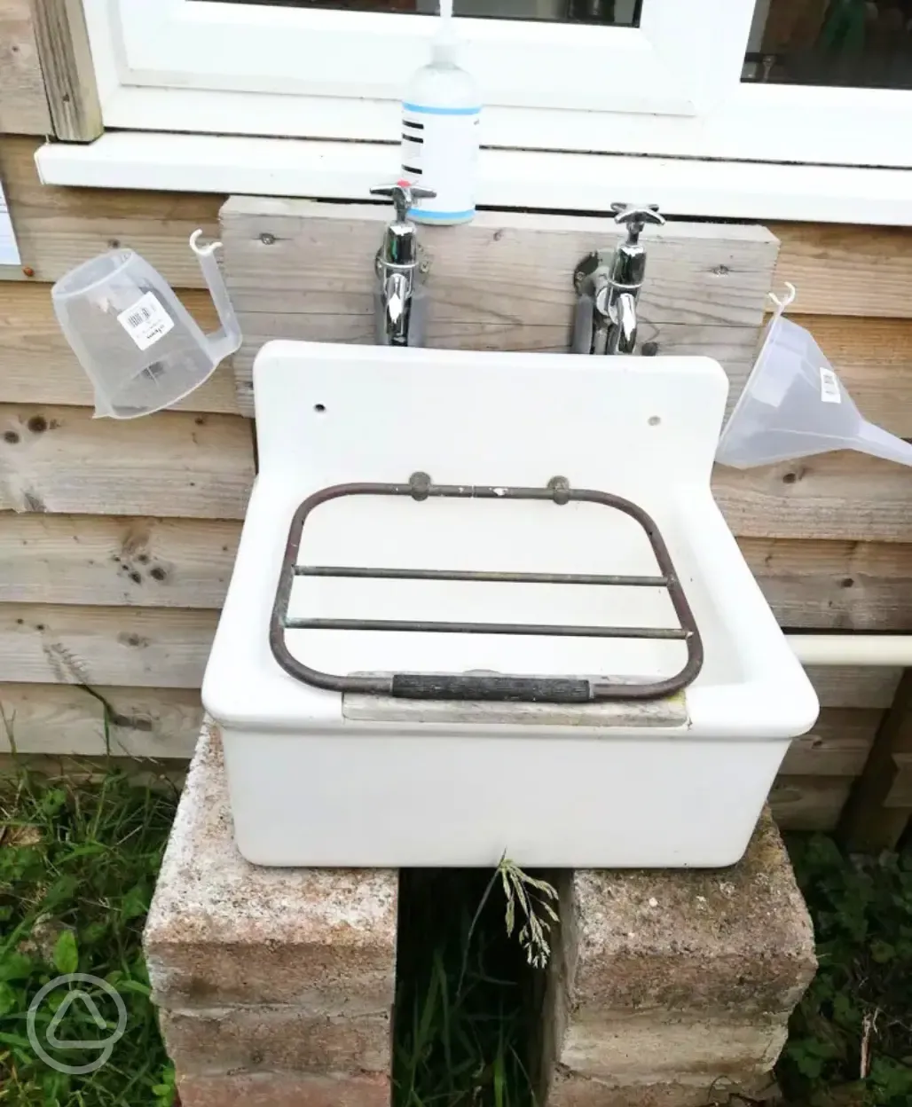 Washing up area