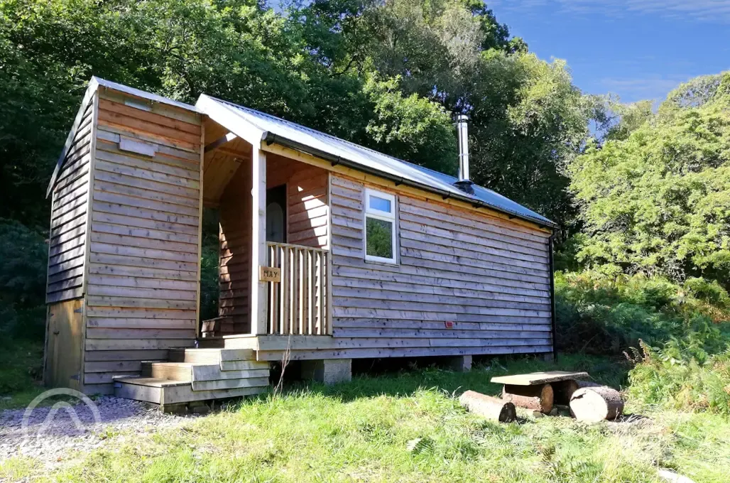 Large glamping cabin