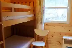Millie glamping cabin bunk beds