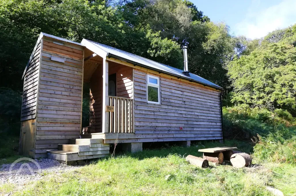 Large glamping cabins