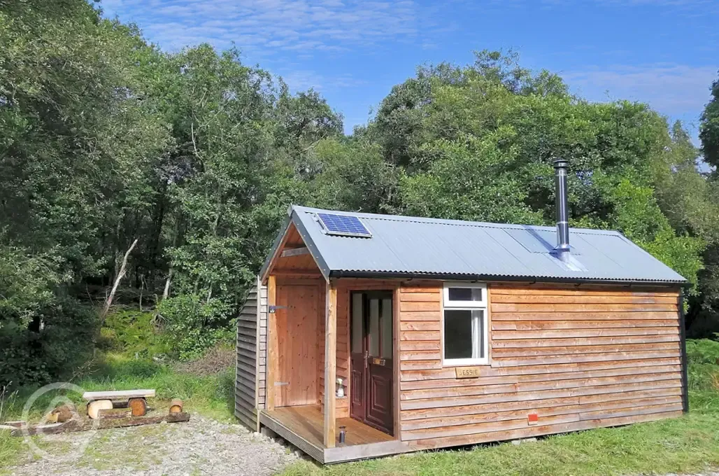 Large glamping cabin