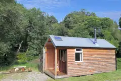 Large glamping cabin