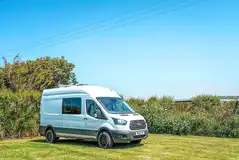 Camping pitches at Macdonald's Farm